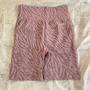 AYBL Mauve Lilac Evolve Animal Seamless Shorts